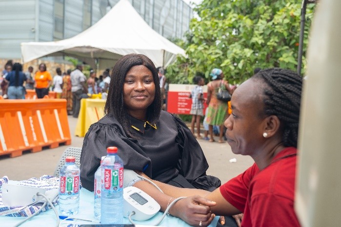 Academic City and partners promote healthy lifestyle in Haatso and surroundings